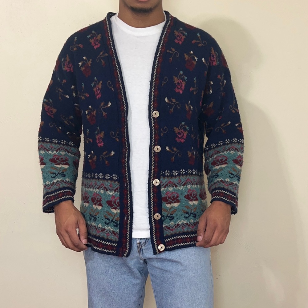 Vintage Flower Cardigan